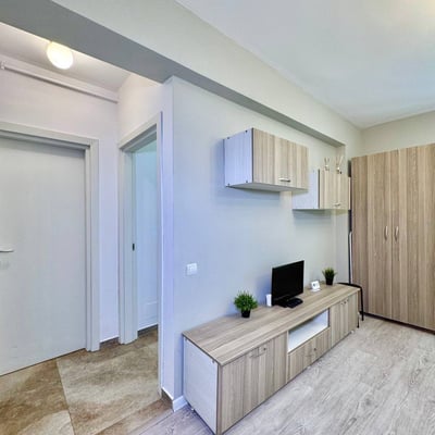 Miete einer gemütlichen 1-Zimmer-Wohnung mit Balkon in Chiajna, nahe Bukarest, Rumänien